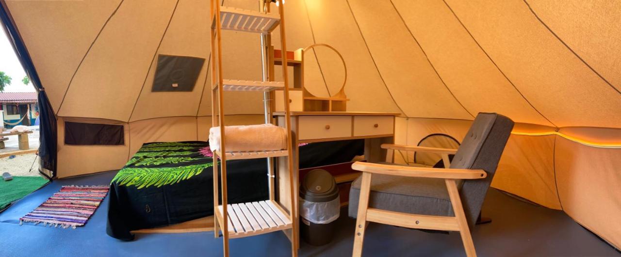 Tamahostel & Glamping Tamarindo Bagian luar foto