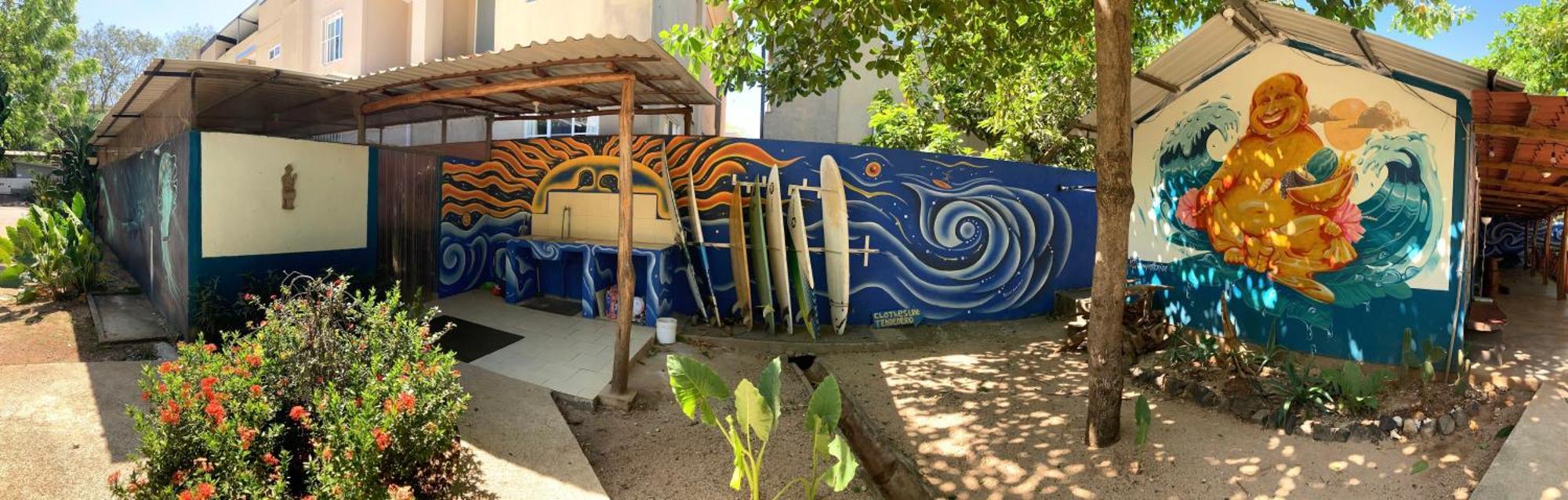 Tamahostel & Glamping Tamarindo Bagian luar foto